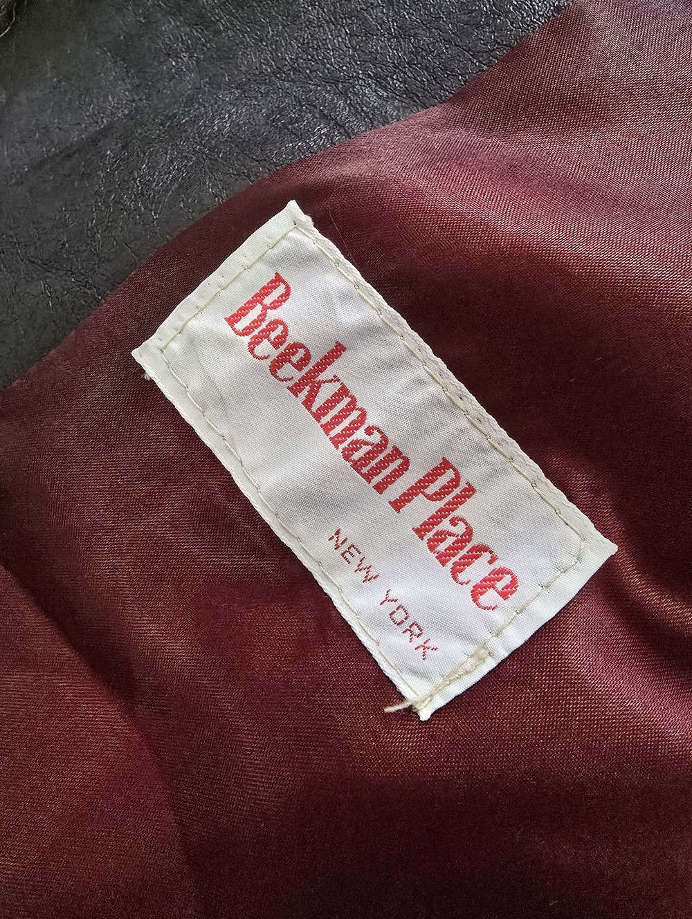 Vintage 1970s Beekman Place Faux Fur Coat Long Shaggy Mink Look Gray Brown - Picture 2 of 7